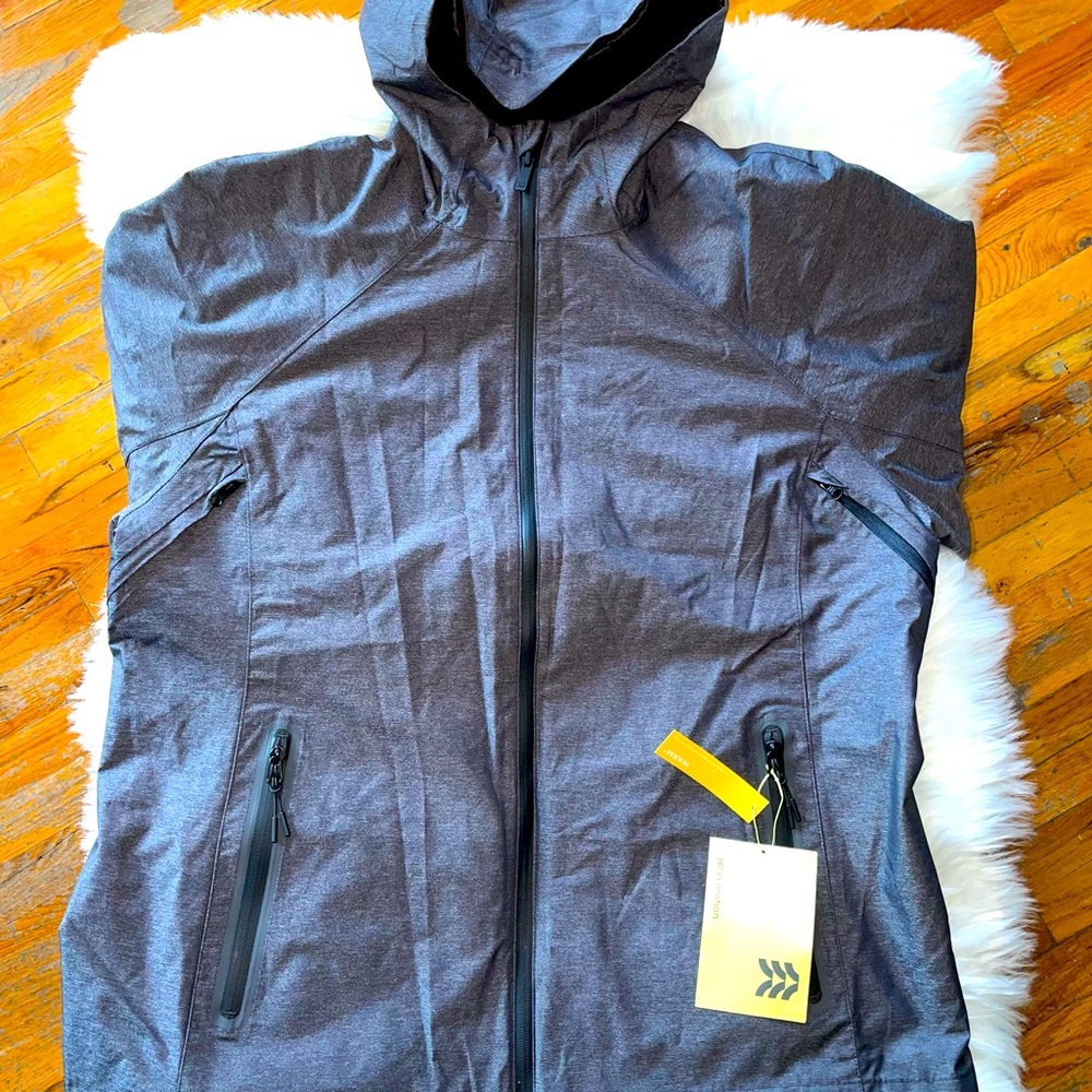 SOLD_NEW! Women's Waterproof Shell - All in Motion Grey XXL